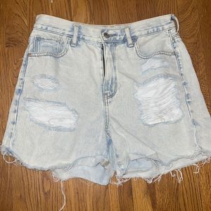 American Eagle Denim mom shorts